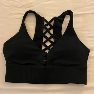 Black Sports Bra